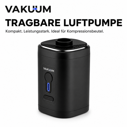 VaKuum™ Air Pumpe – Tragbar, USB-C
