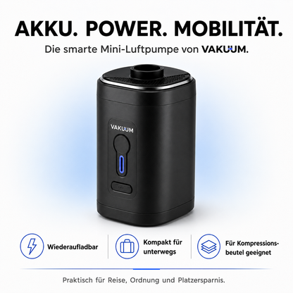 VaKuum™ Air Pumpe – Tragbar, USB-C