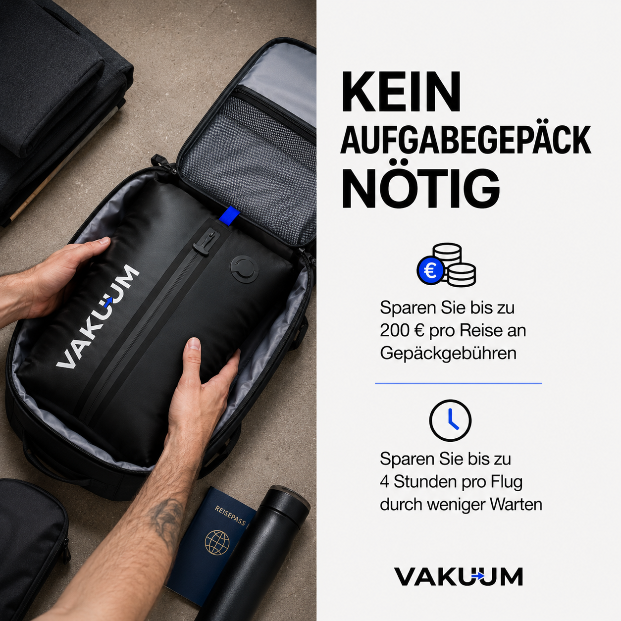 VaKuum™  Kompressionsbeutel-Set